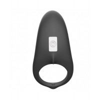 Эрекционное виброкольцо Shark black