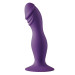 Фалоімітатор Dream Toys Flirts Pleasure Dildo для точки G на присосці, фіолетовий