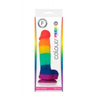 Фалоімітатор силікон NS Novelties COLOURS PRIDE EDITION 5INCH DILDO