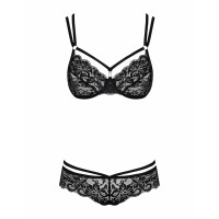 Комплект Obsessive 860-SET-1 2 pcs set black L/XL