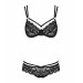 Комплект Obsessive 860-SET-1 2 pcs set black L/XL