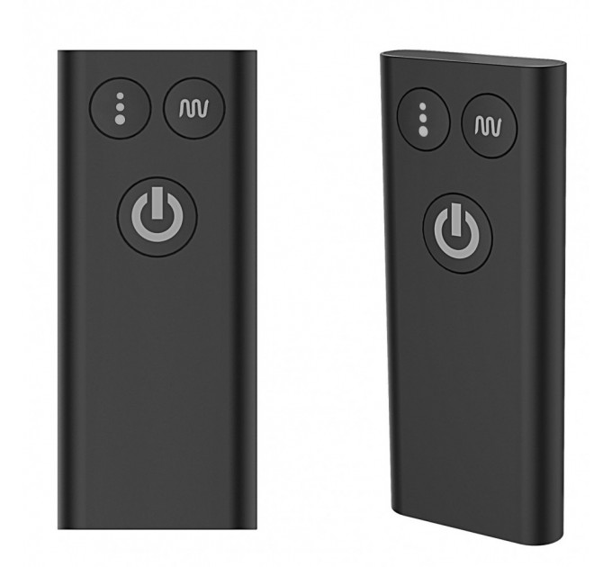 Массажер простаты Nexus Beat Remote Control с пульсацией на головке, 13.3 х 4 см (черный)