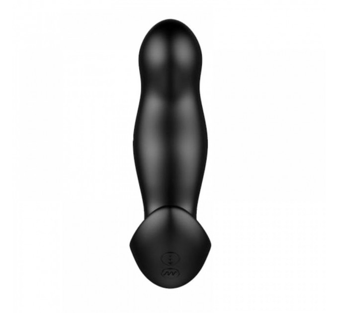 Массажер простаты Nexus Beat Remote Control с пульсацией на головке, 13.3 х 4 см (черный)
