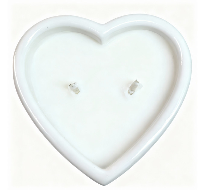 Масажна свічка з ароматом горіхового крему Candy Nut Cream у формі серця, 70 мл