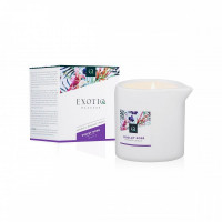 Массажная свеча Exotiq Massage Candle Violet Rose - 60 мл