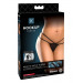 Набор для прелюдии Pipedream Hookup Panties трусики (XL-XXL) и игрушки с пулей, 5 предметов, черный