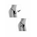 Набор для прелюдии Pipedream Hookup Panties трусики (XL-XXL) и игрушки с пулей, 5 предметов, черный
