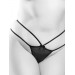 Набор для прелюдии Pipedream Hookup Panties трусики (XL-XXL) и игрушки с пулей, 5 предметов, черный
