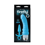 Набор Вибратор и Анальная пробка FIREFLY COMBO KIT BLUE