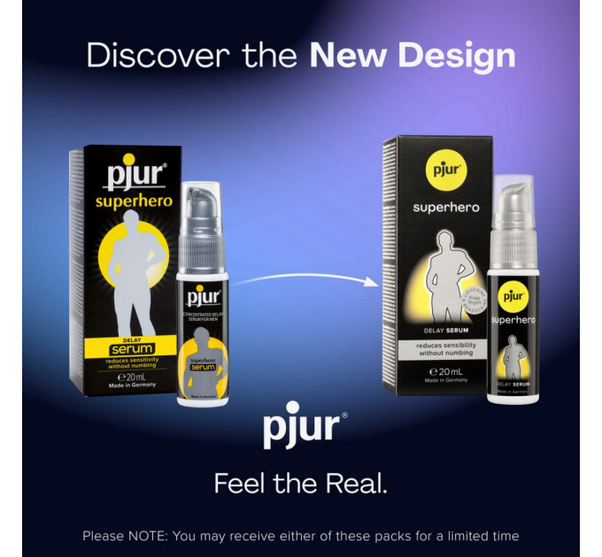 Пролонгирующая сыворотка PJUR Superhero Serum, 20 мл