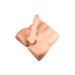 Секс-кукла Blush X5 Men Rough Rider в виде мужского торса с пенисом и анусом