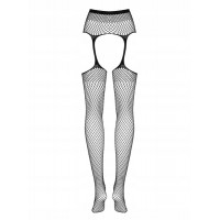 Сексуальні колготки Obsessive Garter stockings S815 XL/XXL