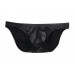 Стринги чоловічі Star Night зі штучної шкіри, чорні, XL