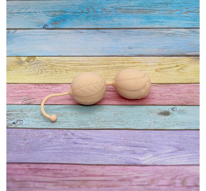 Вагинальные шарики Loveshop Kegel Balls беж