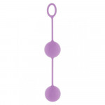 Вагинальные шарики Toy Joy Rock end Roll Balls силикон Фиолетовые