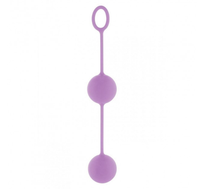 Вагинальные шарики Toy Joy Rock end Roll Balls силикон Фиолетовые