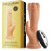 Вибратор-кролик на присоске Femme Funn Wireless Turbo Rabbit с пультом управления, телесный