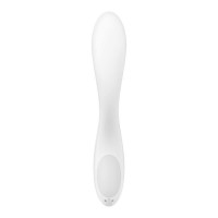 Вибратор с подвижным шариком Satisfyer Rrrolling Pleasure для точечной стимуляции точки G, белый