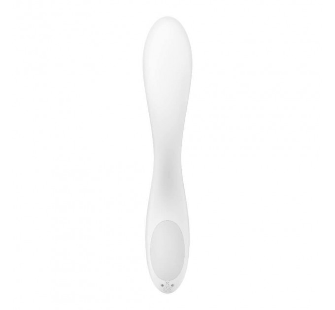 Вибратор с подвижным шариком Satisfyer Rrrolling Pleasure для точечной стимуляции точки G, белый