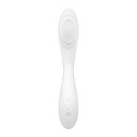 Вибратор с подвижным шариком Satisfyer Rrrolling Pleasure для точечной стимуляции точки G, белый
