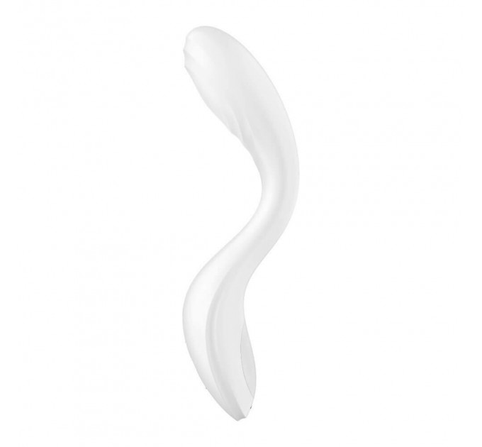 Вибратор с подвижным шариком Satisfyer Rrrolling Pleasure для точечной стимуляции точки G, белый