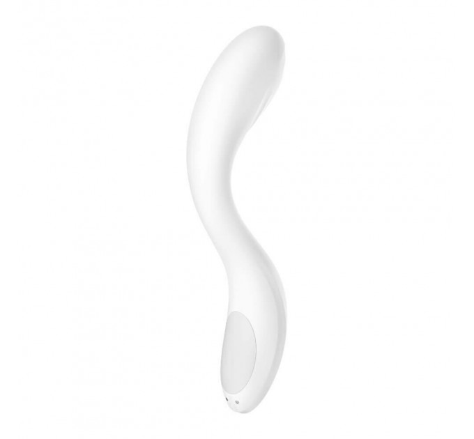 Вибратор с подвижным шариком Satisfyer Rrrolling Pleasure для точечной стимуляции точки G, белый