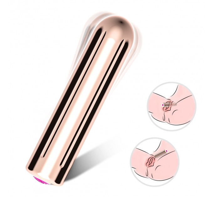 Вибропуля Rock rose pink