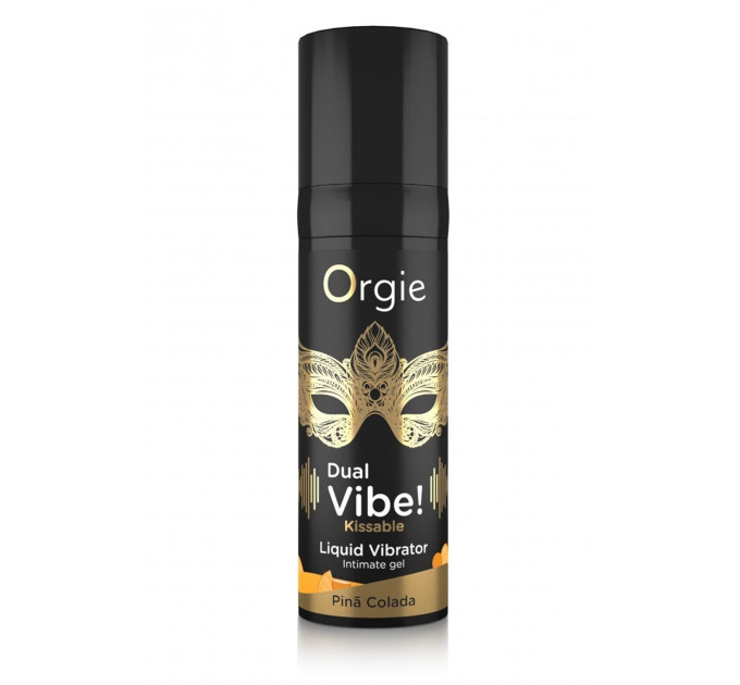 Рідкий вібратор коктейль Піна Колада DUAL VIBE!, 15 мл Orgie (Бразилія-Португалія)
