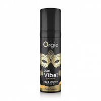 Жидкий вибратор коктейль Пина Колада DUAL VIBE!, 15 мл Orgie (Бразилия-Португалия)