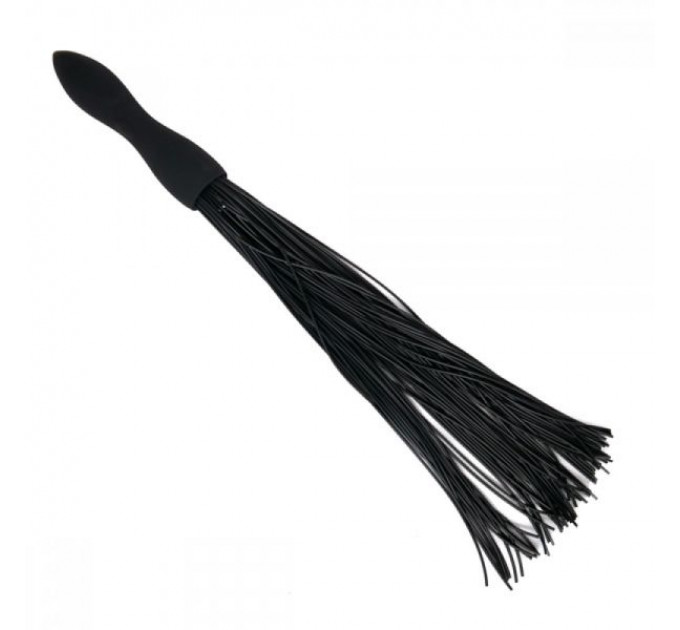 Анальная пробка-флогер DS Fetish Black Silicone