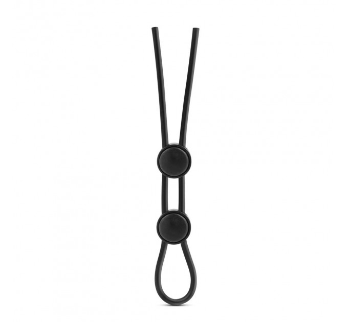 Регулируемое эрекционное кольцо STAY HARD DOUBLE LOOP BLACK