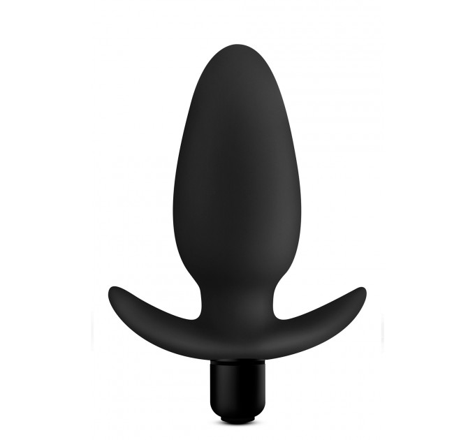 Анальная пробка c вибрацией Blush Anal Adventures Platinum Saddle Plug