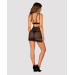 Сорочка мереживна Obsessive Allastia chemise
