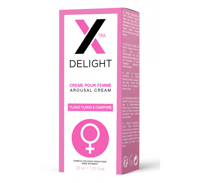 Стимулюючий крем для клітора X DELIGHT-CLITORIS arousal CREAM