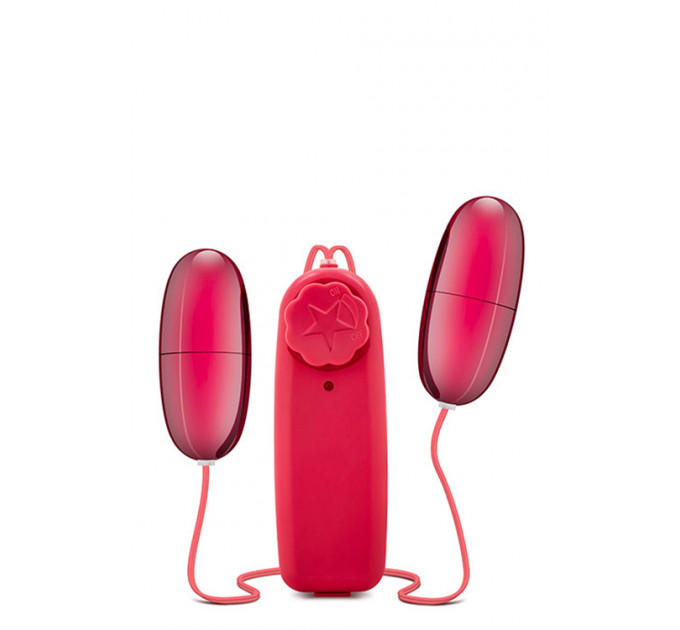 Виброяйцо двойное DOUBLE POP EGGS CERISE