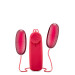 Виброяйцо двойное DOUBLE POP EGGS CERISE