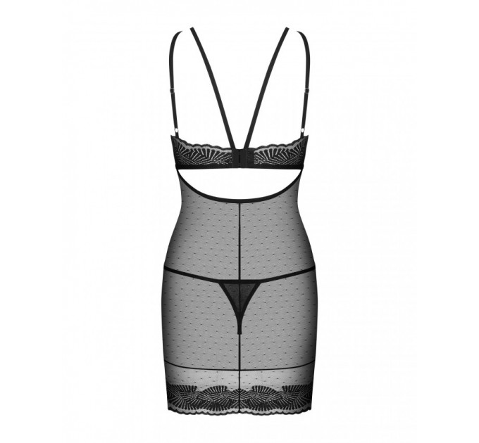 Сорочка мереживна Obsessive Allastia chemise