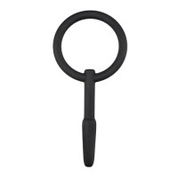 Уретральный катетер Hollow силиконовый с черным кольцом.