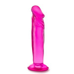 Анальная пробка в виде члена B YOURS SWEET N SMALL 6INCH DILDO PINK