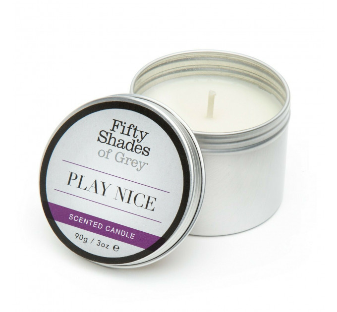 Ароматична свічка Fifty Shades of Gray Nice Vanilla Candle з ароматом ванілі, 90 г