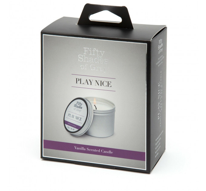 Ароматична свічка Fifty Shades of Gray Nice Vanilla Candle з ароматом ванілі, 90 г