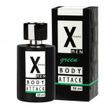 Духи з феромонами Aurora Body Attck MEN Green X-PHERO 50ml