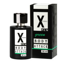Духи с феромонами Aurora Body Attck MEN Green X-PHERO 50ml Духи с феромонами Aurora Body Attck MEN Green X-PHERO 50ml