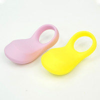 Ерекційне віброкільце Sweet Em з пультом, рожевий, 8.5 х 4.5 см