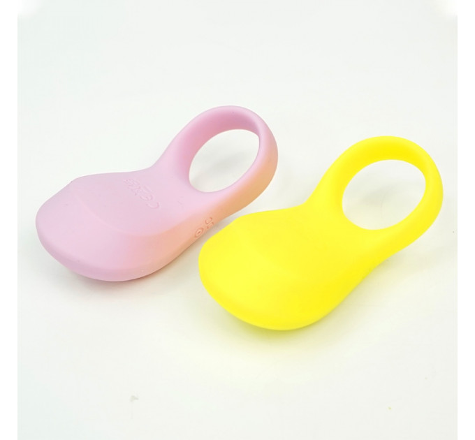 Ерекційне віброкільце Sweet Em з пультом, рожевий, 8.5 х 4.5 см