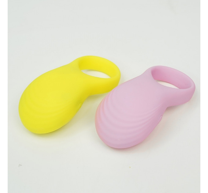 Ерекційне віброкільце Sweet Em з пультом, рожевий, 8.5 х 4.5 см