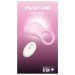 Ерекційне віброкільце Sweet Em з пультом, рожевий, 8.5 х 4.5 см