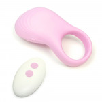 Ерекційне віброкільце Sweet Em з пультом, рожевий, 8.5 х 4.5 см