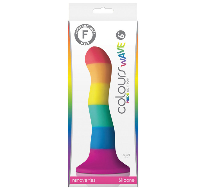 Фаллоимитатор силикон NS Novelties COLOURS PRIDE EDITION 6INCH DILDO
