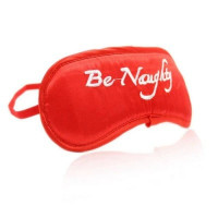 Маска на глаза Be Naughty, красная